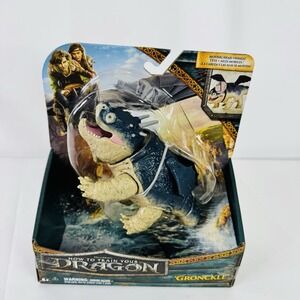 Spin Master How to Train Your Dragon 6" Figure GRONCKLE Moving Head and Wings